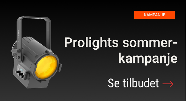 Prolights sommerkampanje Prostage